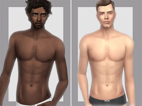 Wistfulcastle S Ricky Male Skin Overlay The Sims Skin Sims Cc