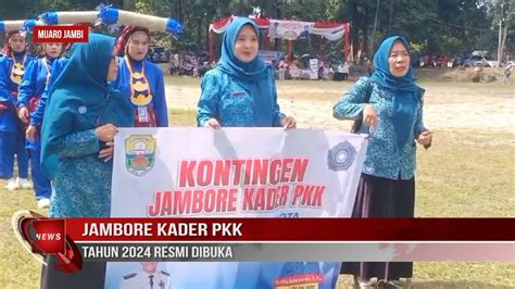 Jambore Kader Pkk Tahun Resmi Dibuka Youtube