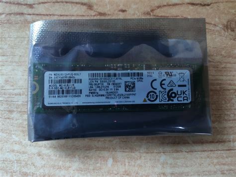 Samsung 512GB MZ-VLB512B M.2 NVMe PCIe SSD Drive, P/N-MZVLB512HBJQ ...