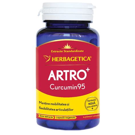 Artro Curcumin 95 30 Capsule Herbagetica Drmax Farmacie