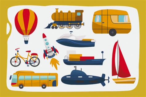 Modes Of Transport Clipart