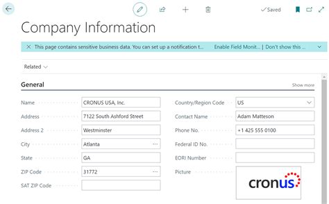 microsoft dynamics  business central administration