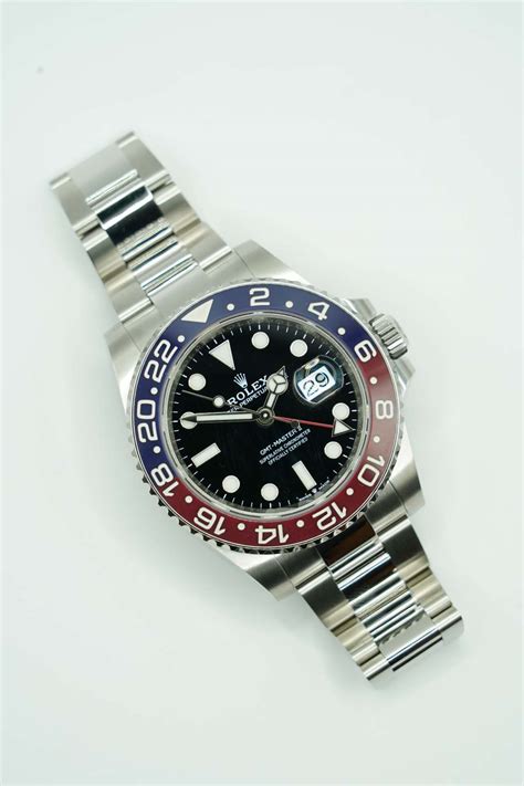 2023 ROLEX 40MM GMT MASTER II PEPSI OYSTER – Swiss Watch Gallery