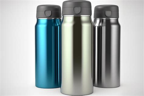 Premium Photo Metal Stainless Steel Hot Cold Flask Water Bottle