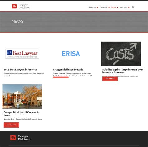 High Stakes Litigation Firm Website - Andiamo Creative