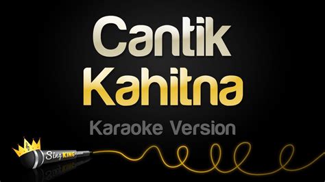 Kahitna - Cantik (Karaoke Version) - YouTube