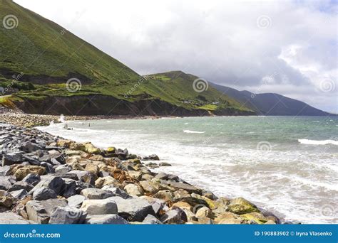 West Coast of Ireland - Beautiful Rocky Beach Stock Photo - Image of ...