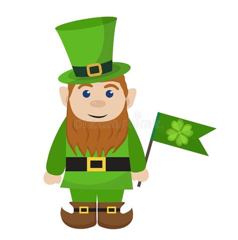 St Patricks Day Icon Set Design Element Traditional Irish Symbols In