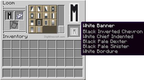 Letter M Banner In Minecraft Tutorial