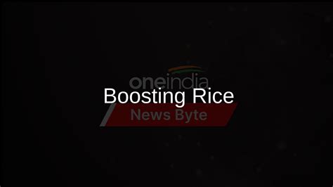 Chhattisgarh Aims to Boost Aromatic Rice and Crop Diversity, CM ...