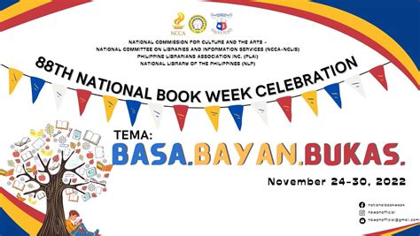 88th National Book Week Celebration National Library Of The Philippines