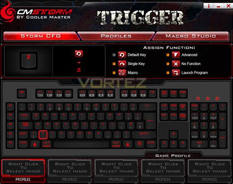 CM Storm Trigger Mechanical Keyboard Review - Software