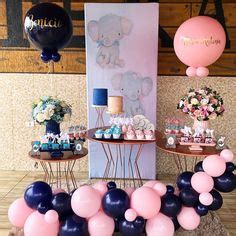 Ideas De Navy Blue And Blush Pink Gender Reveal En Decoraci N