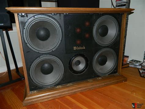 Rare Vintage Mcintosh Ml 4m Loudspeaker System Photo 830724 Canuck