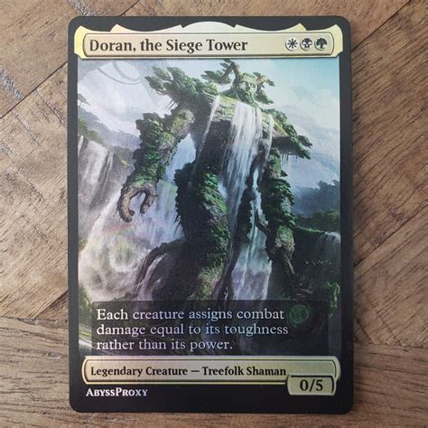 Doran, the Siege Tower #A - Foil - Abyss Proxy Shop