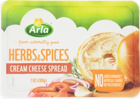 Arla Herbs And Spices Cream Cheese Spread 7 Oz Kroger