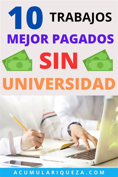 10 Trabajos Mejor Pagados Sin Ir A La Universidad Trabajos Mejor