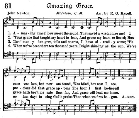 Lalus Fecit Partituras Coro Y Letras Amazing Grace