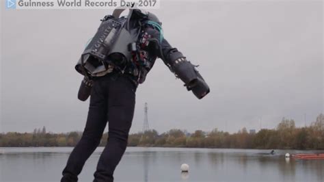 Real Life Iron Man Sets Record For Fastest Jetpack Flight