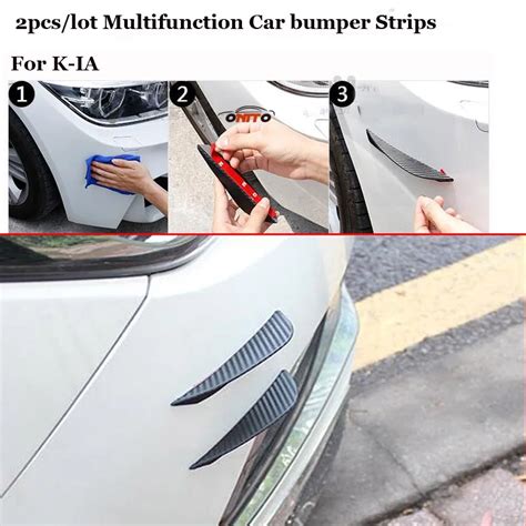 Pcs Car Body Bumper Sticker Car Guard Protector Strips Anti Rub Strip