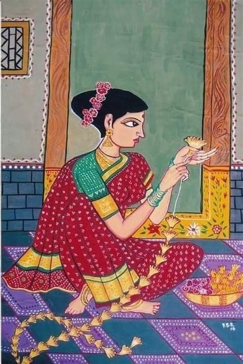 Pin By Viji Chidam On My Crush Indian Art Paintings Hand Painting