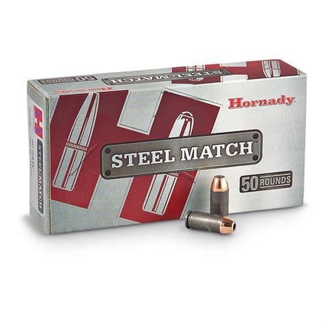 Hornady® Steel Match™ Rifle 308 Win® 155 Grain Bthp Ammo 50 Rounds 203673 308 Winchester