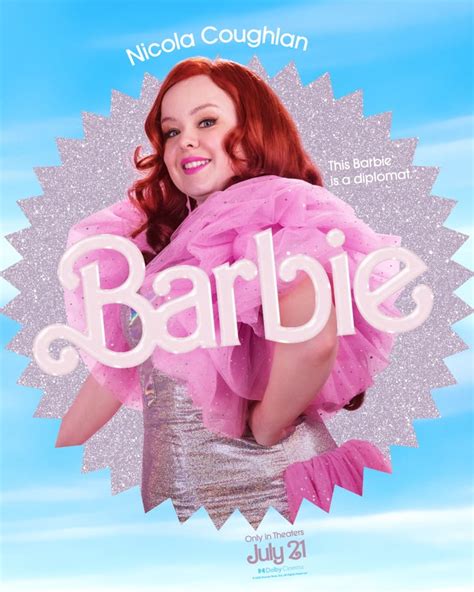 Nicola Coughlan S Barbie Poster Greta Gerwig S Barbie Movie