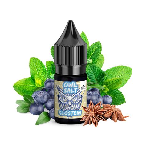 Klostein Liquid E Zigarette Nikotinsalzliquid 10 Ml OWL SALT 4 99