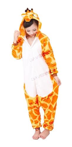 Pijama Mameluco Kigurumi Onesi Cosplay Jirafa Adulto Y Envio Meses