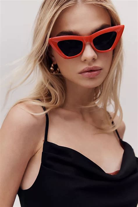 Chunky Cat Eye Sunglasses Anthropologie