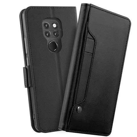 Huawei Mate 20 Case Instanttool Shell Pouch Bumper Flip Cover Black