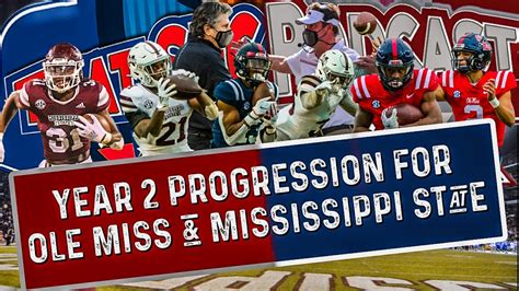 Ole Miss Rebels Mississippi State Bulldogs Year 2 Expected