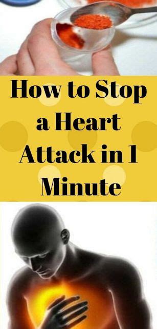 How To Stop A Heart Attack In 1 Minute Wellness Days