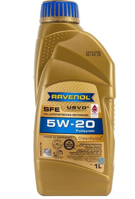 RAVENOL SFE 5W20 USVO 1L