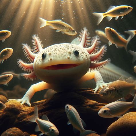 Can Axolotls Live With Minnows Axolotl Pets