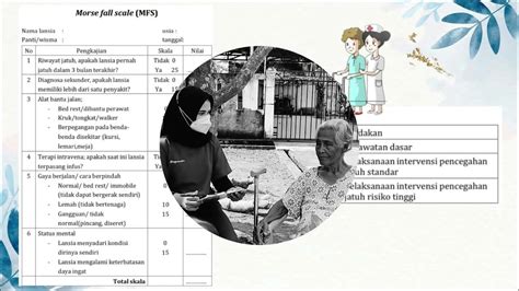 Morse Fall Scale Mfs Skala Resiko Jatuh By Rheynanda Youtube