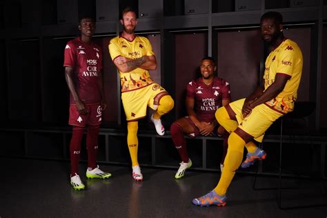 Maillots Metz Kappa dévoile les tenues 2023 24