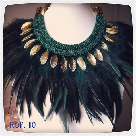 Como Hacer Collares Con Plumas Buscar Con Google Collares Con