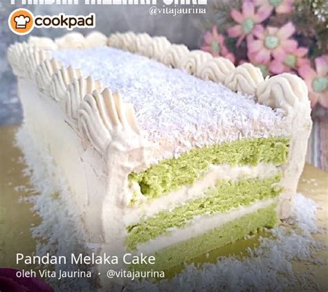 Resep Pandan Melaka Cake Oleh Vita Jaurina Resep Kue Mentega