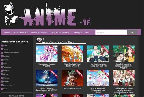 Meilleurs Sites D Animes En Streaming En Vf Et Vostfr