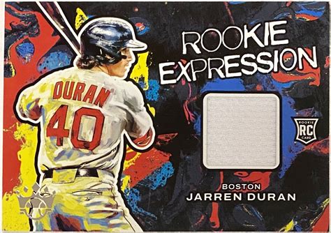 Jarren Duran 2022 Panini Diamond Kings Baseball Boston Red Sox Rookie