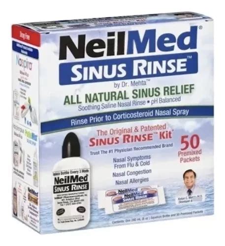 Neilmed Sinus Rinse Lavado Nasal Incluye Botella De Ml Y