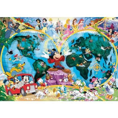 Disney S Weltkarte 1000 Teile Puzzle Ravensburger Puzzle Online Kaufen