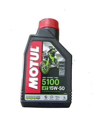 Aceite Motul 5100 15w50 Semisintético Moto 4 Tiempos 1 L Envío gratis