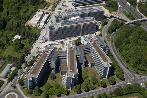 Luftbild Wiesbaden Neubau Eines B Ro Und Gesch Ftshauses Axa Abraham