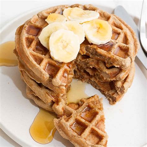 Banana Oat Waffles Gluten Free The Daily Dish