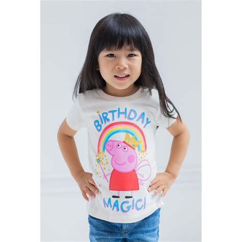 Peppa Pig Girls T Shirt Toddler To Little Kid Target