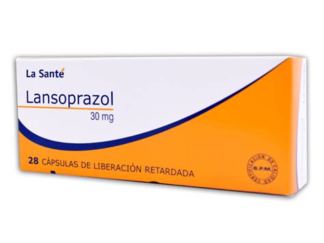 Droguer A La Econom A Lansoprazol La Sante Mg Caja X Capsulas