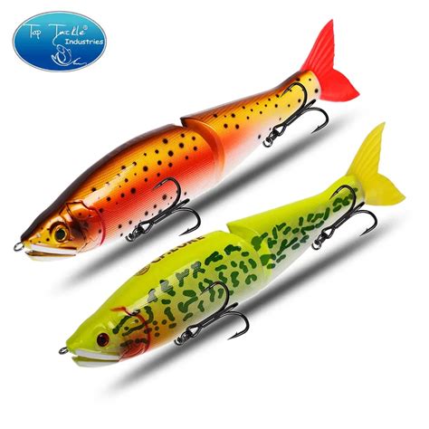 Joint Minnow Lure Bass Wobbler Pike Jointed Lure Jointed Fishing