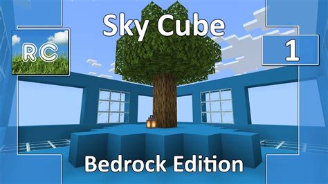 Minecraft Sky Cube Bedrock Edition Episode Youtube